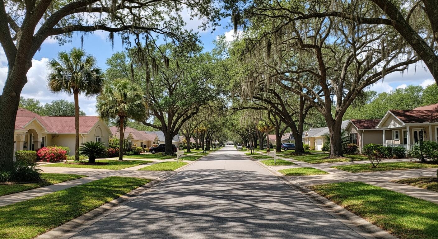 Ruas arborizadas · Ocala